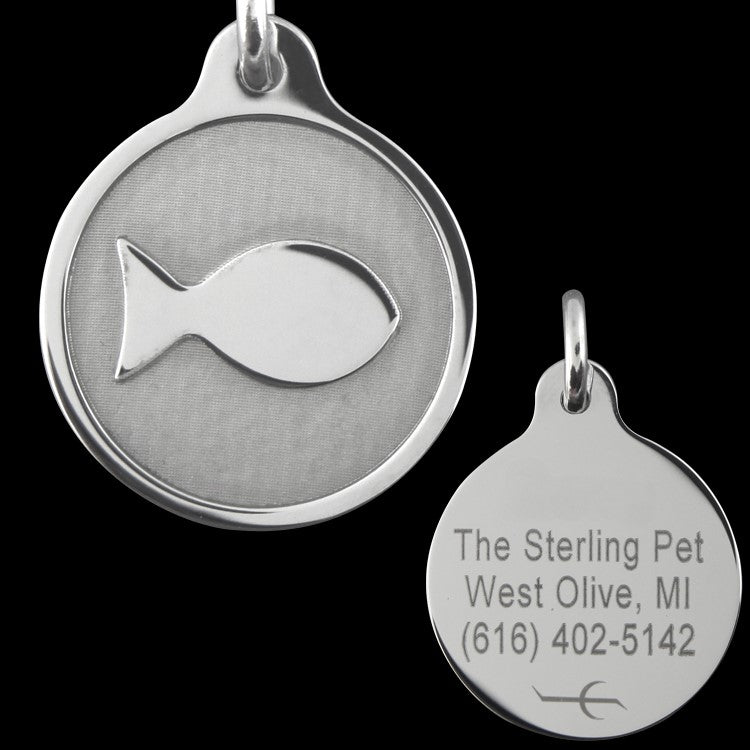 Tungsten Carbide Pet ID Tag